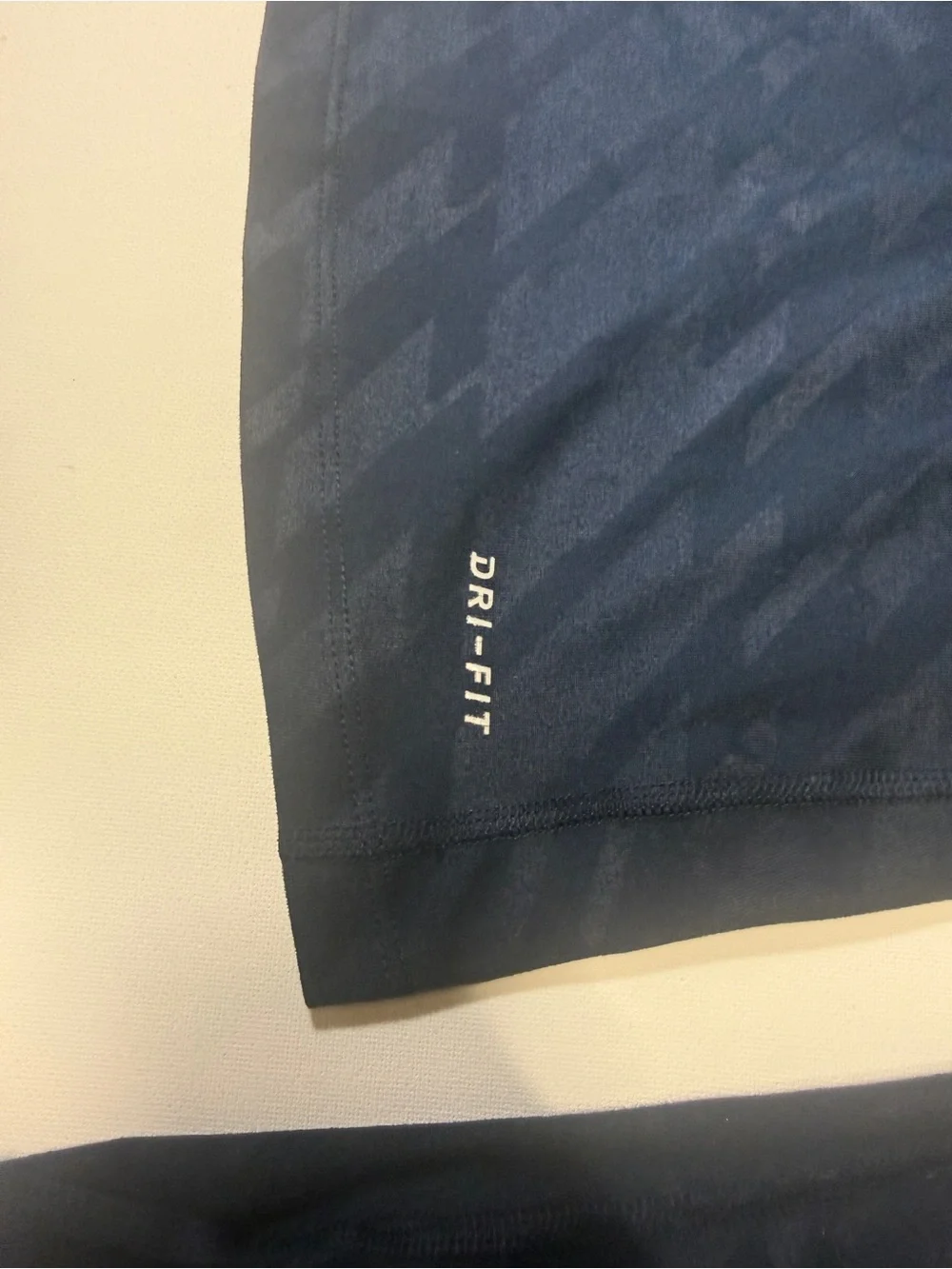 Nike Woman’s Navy Geometric Quarter-Zip‎ Pullover